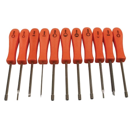 Stens Carburetor Adjustment Tools 11 Piece Carburetor Screwdriver Kit; 750-120 750-120